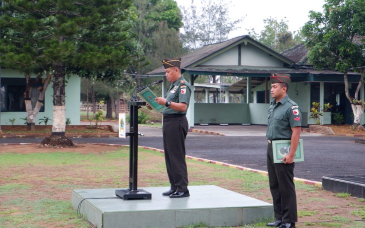 Kodim 0801/Pacitan Gelar Upacara Bendera