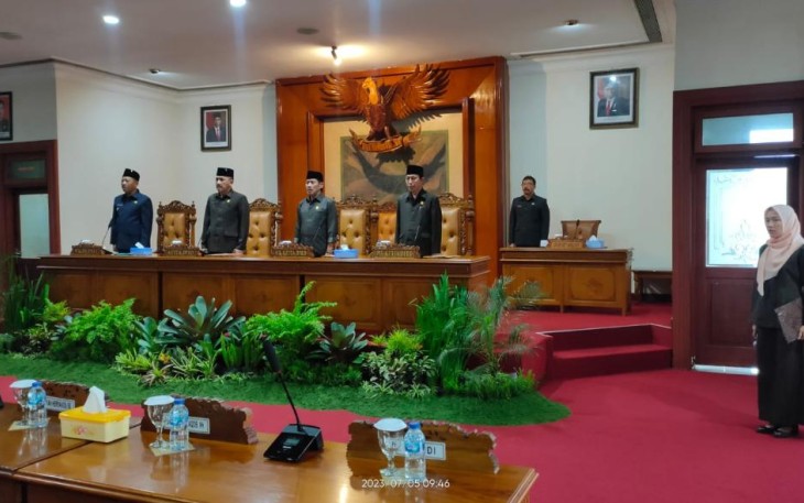 DPRD Kabupaten Tulungagung Menggelar Rapat Rancangan Peraturan Penyesuaian Terhadap Mitra Kerja