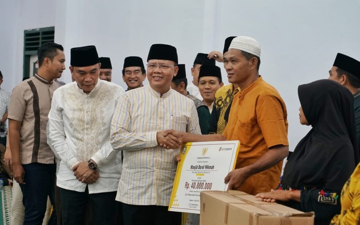 Gubernur Rohidin Beri Apresiasi Tekad Masyarakat Kepahiang Memakmurkan Masjid