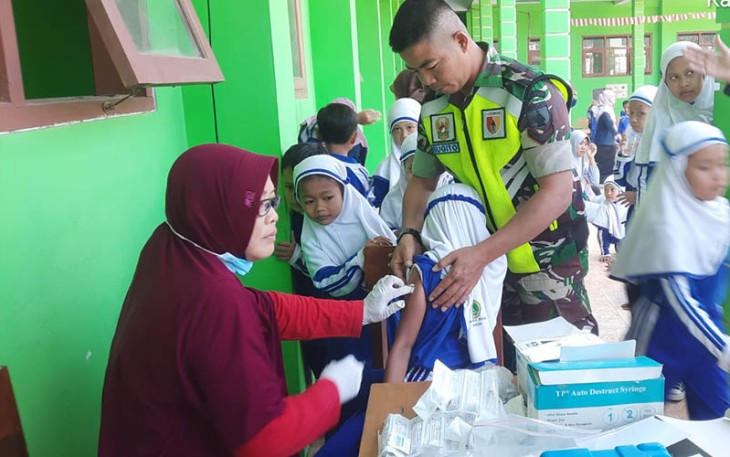 Babinsa Kodim 0802/Ponorogo saat Lakukan Pendampingan Kegiatan BIAS