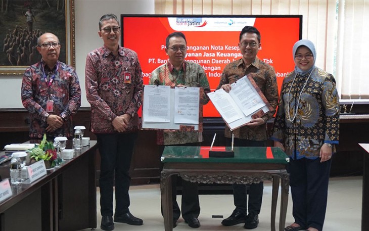 Bank Jatim MoU dengan LPEI 