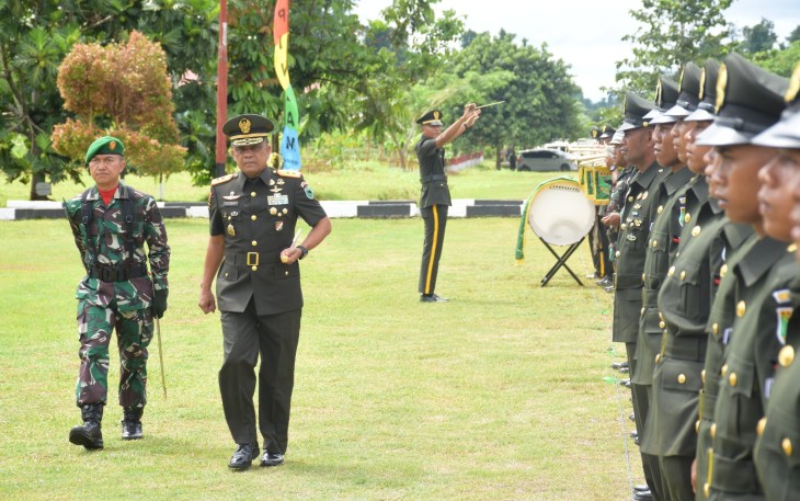 Upacara Penutupan Pendidikan Dikmata TNI AD Gel I 2023 Kodam XVII/Kasuari