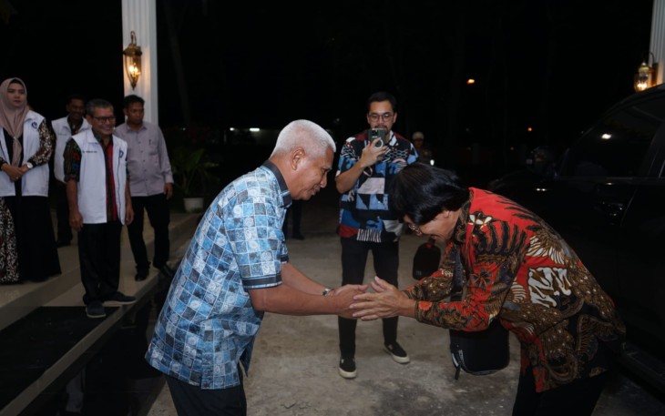 Bupati dan Wakil Bupati Sambut Kak Seto di Kabupaten Asahan