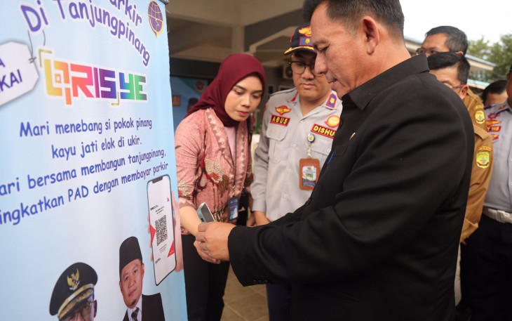 Gubernur Ansar Ingin Jadikan Parkir Non Tunai (QrisYe) Proyek Percontohan 