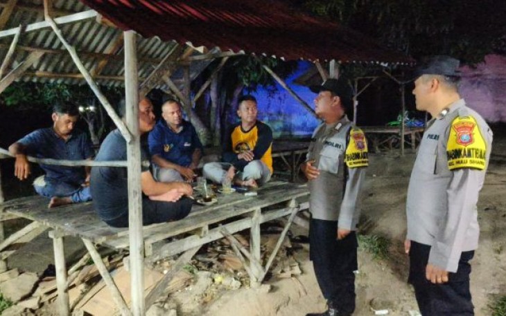 Ciptakan Harkamtibmas di Tahun Baru Islam, Polsek Padang Bolak Patroli Skala Besar