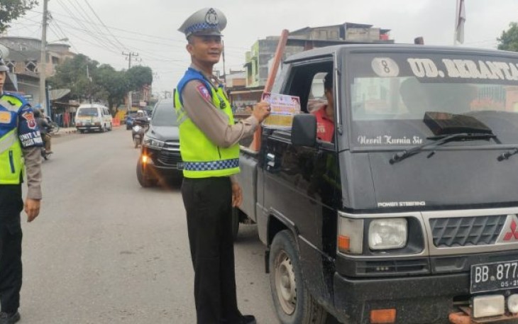 Polsek Padang Bolak menggelar Operasi Keselamatan Toba 2023