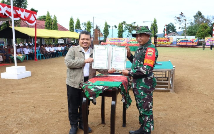 Bupati Dolly Sambut Baik Kegiatan TMMD Ke-117 di Tapsel