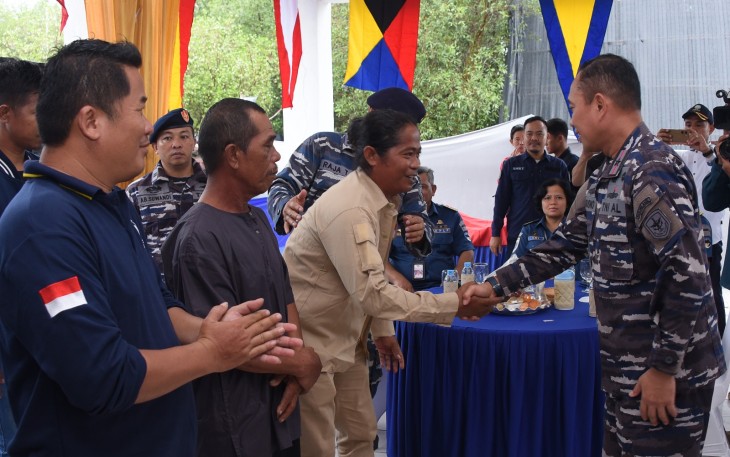Desa Binaan Kolinlamil Diresmika Jadi Kampung Bahari Nusantara 