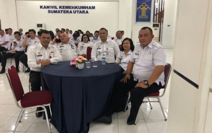 Kalapas Binjai Hadiri RApat Koordinasi dan Evaluasi Capaian Kinerja 2023 