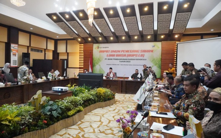 RUPS Luar Biasa Bank Bengkulu 
