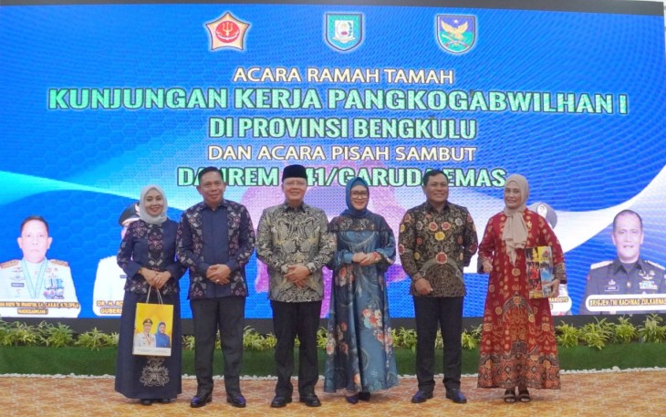 Ramah Tamah Bersama Pangkogabwilhan I Laksamana Madya Irvansyah