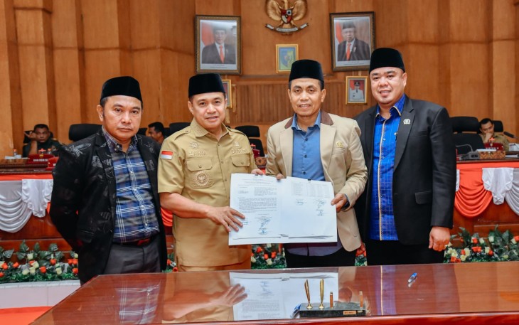 Persetujuan diambil dalam rapat paripurna yang digelar di Ruang Paripurna DPRD Batu Bara, Jl. Perintis Kemerdekaan, Kelurahan Lima Puluh Kota, Kecamatan Lima Puluh.