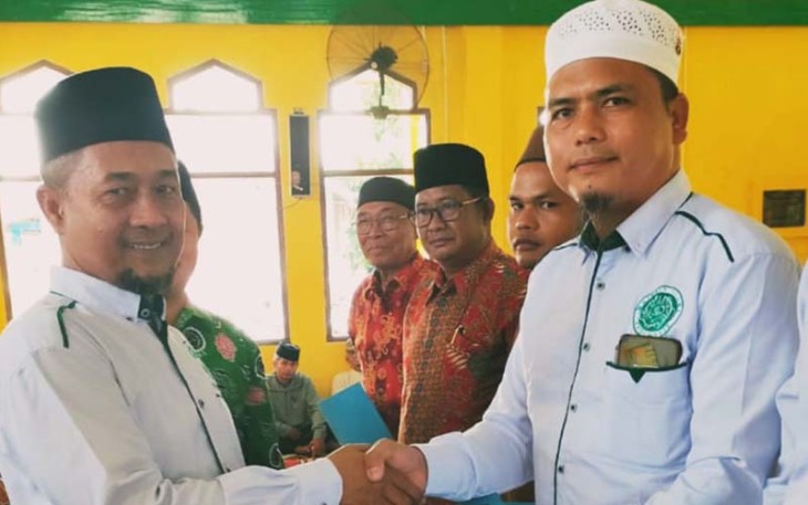 Bagian Kesra melakukan pembinaan terhadap guru ngaji dan pengurus masjid, sekaligus pengukuhan pengurus MUI di kecamatan Tanjung Kemuning, Kelam Tengah, Padang Guci Hulu, Padang Guci Hilir, Kaur Utara dan kecamatan Lungkang Kule di Masjid Jamik Saif Alitasif desa Rigangan I kecamatan Kelam Tengah, Selasa (7/03/2023).