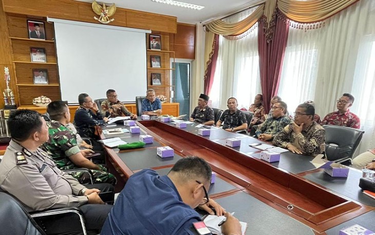  Pemkab Limapuluh Kota menggelar rakor persiapan peringatan Peristiwa Situjuah ke-74.