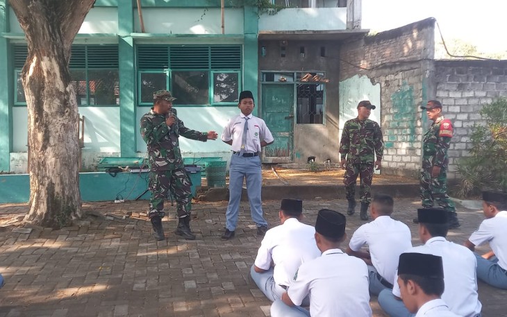 Koramil Lasem Sambangi SMK Nu Lasem
