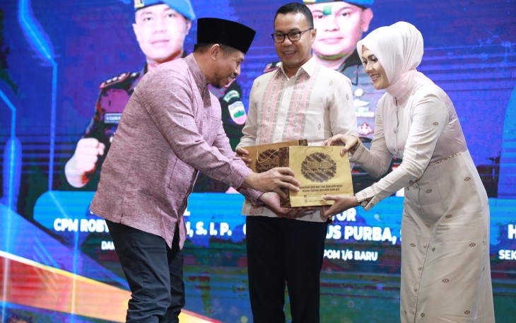 Pisah Sambut Danpom 1/6 Batam