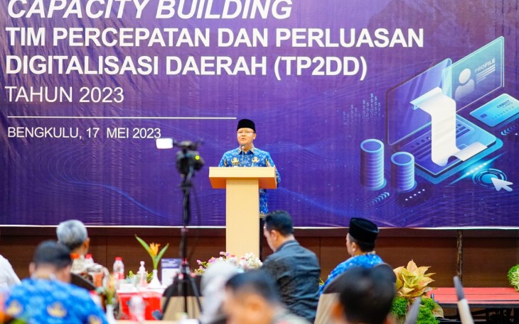 Gubernur Bengkulu Rohidin Mersyah       
