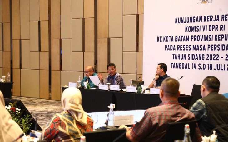 Kepala BP Batam Sampaikan Kemajuan Batam Kepada DPR RI 