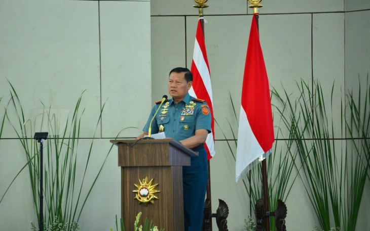 Panglima TNI Laksamana TNI Yudo Margono saat hadiri seminar