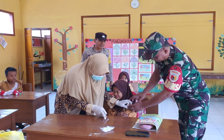 Babinsa Koramil Gemarang Dampingi Program BIAS di Wilayah Binaan