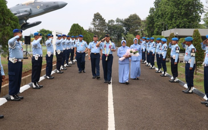 Entry Briefing Mengawali Jabatan Marsma TNI Mohammad Nurdin sebagai Panglima Koops Udara I