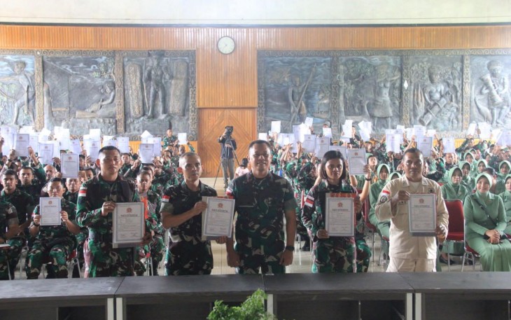 Komitmen Korem 174/Anim TI Waninggap dalam mensukseskan program Reformasi Birokrasi di lingkungan Korem 174/ATW 
