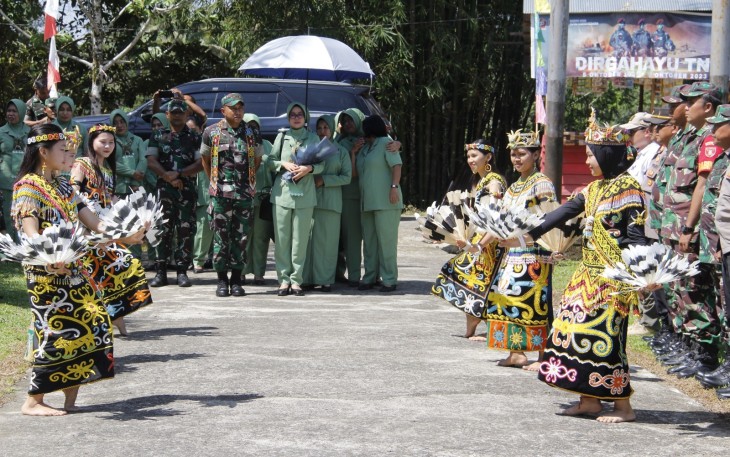 Dandim 0906/Kkr Kunjungi Koramil Tabang