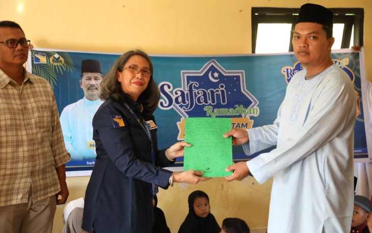 BP Batam saat Salurkan Bantuan ke Panti Asuhan Restu Ilahi 