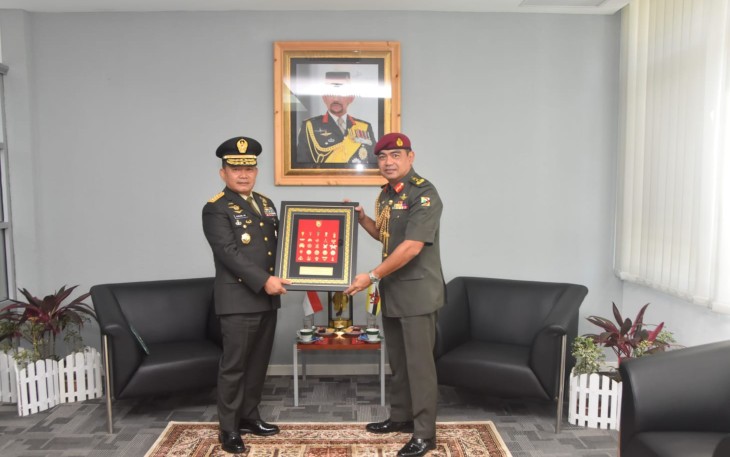 Kasad saat Kunker ke Brunei