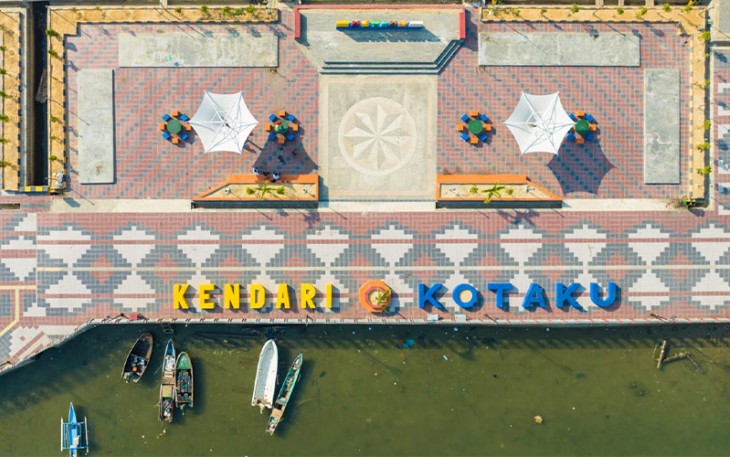 Kawasan Tepi Air Puday-Lapulu Jadi Destinasi Wisata Baru di Kendari