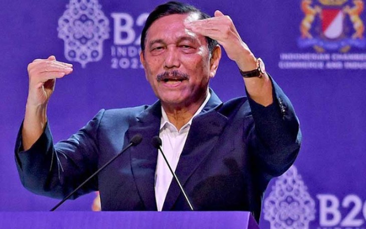 Menko Marves Luhut Binsar Pandjaitan