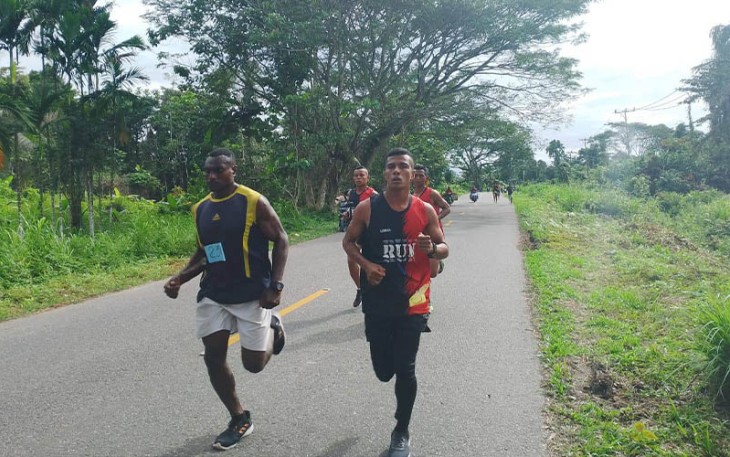 Lomba Lari 10 K di Timika