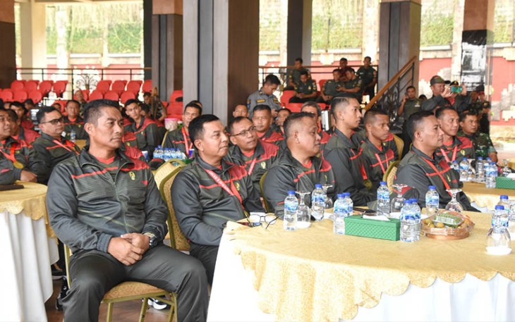 Pangdam Jaya saat Hadiri Acara Penerimaan Kontingen TNI AD
