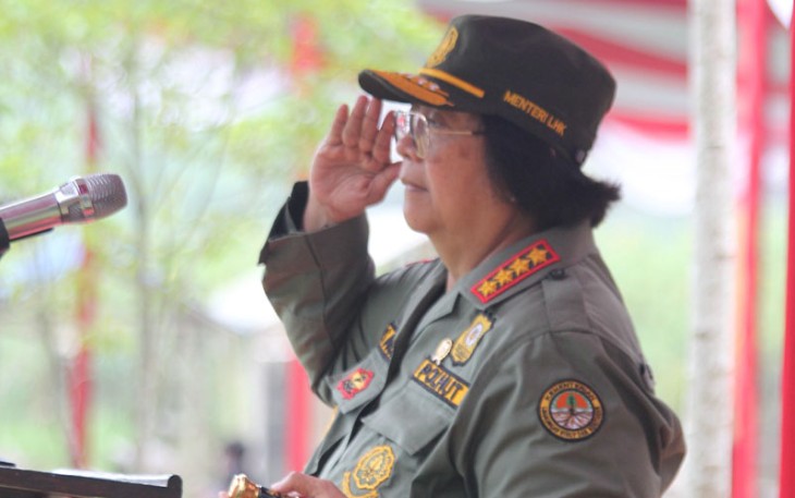 Menteri Lingkungan Hidup dan Kehutanan Republik Indonesia Siti Nurbaya Bakar