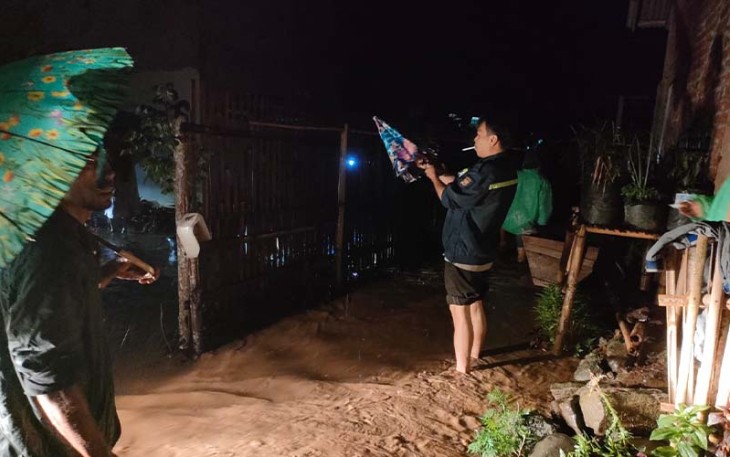 Sungai Air Kotok pasca Meluap