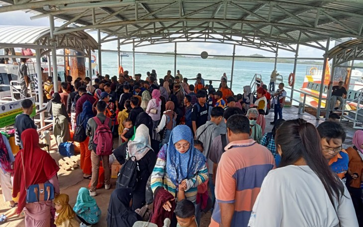 Suasana Arus Mudik Beberapa Waktu yang Lalu di Pelabuhan Sekupang