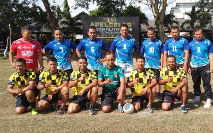 Turnamen Futsal Semarakkan HUT ke-79 Republik Indonesia di Kodim 0806/Trenggalek