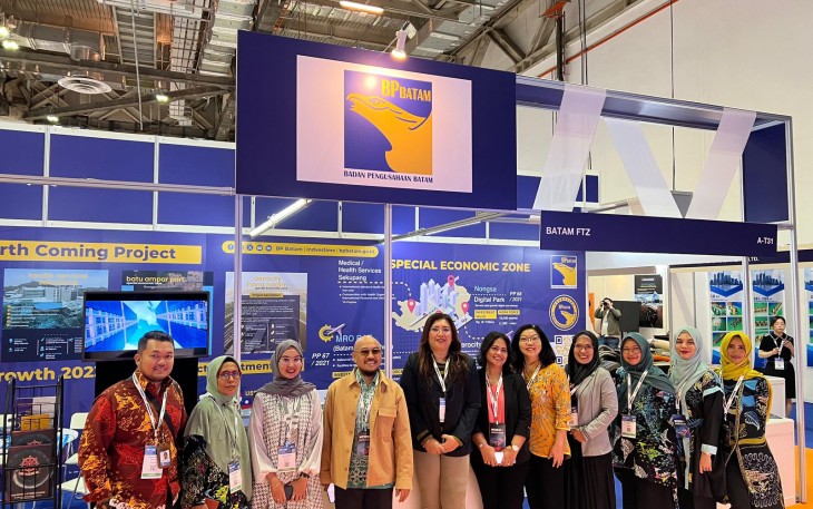 Pameran terkemuka di Asia Tenggara, Asia Pacific Maritime (APM) 2024 di Marina Bay Sands, Singapura. Pameran APM 2024 dibuka secara resmi oleh President of Asia Pasific RX Global, Yeh Chien EE