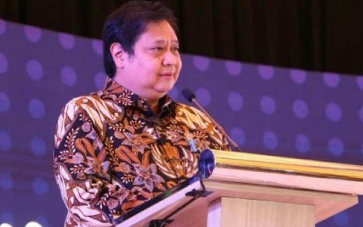 Menko Perekonomian Airlangga Hartarto 