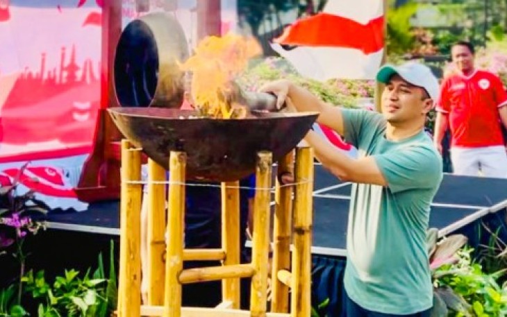 Api Olimpiade Agustusan Grand Mercure Malang 