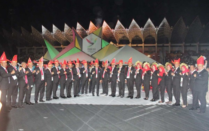 Kontingen Atlet Provinsi Sulsel dalam PON Aceh-Sumut 2024