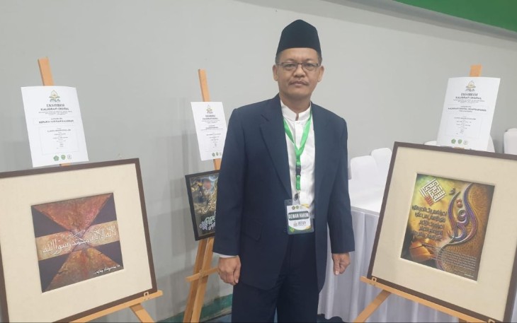 Ketua Dewan Hakim Lomba Kaligrafi MTQ Nasional 2024 Ujang Badrussalam