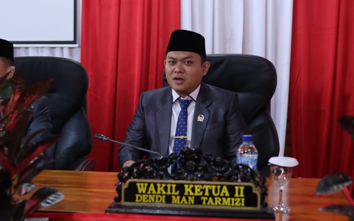 Waka II DPRD BS Dendi Man Tarmizi 