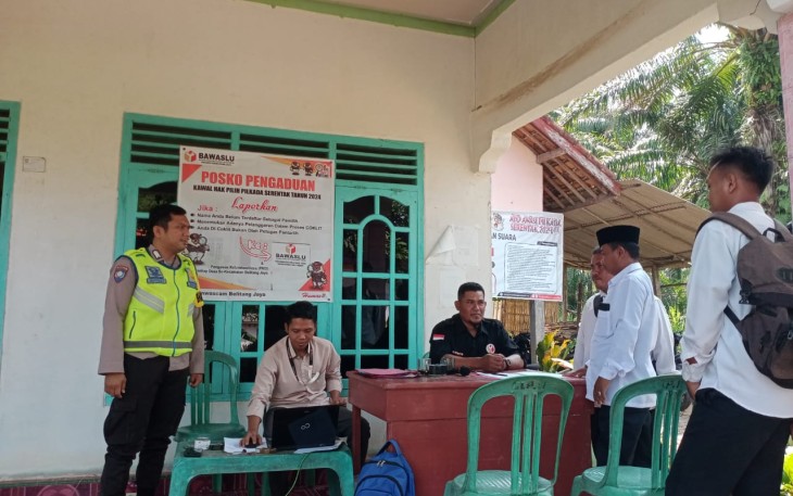 Polsek Belitang III Laksanakan Monitoring Tes Wawancara PTPS di Wilayah Sekecamatan Belitang Jaya