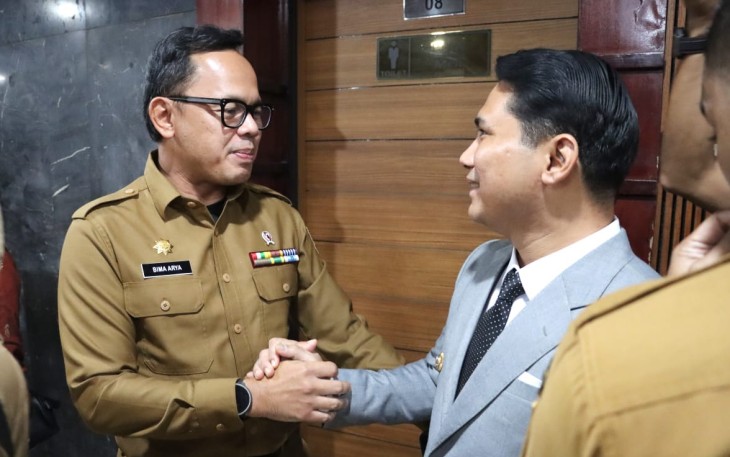 Plt Bupati Bintan Ikuti Raker dan RDP Bersama Komisi II DPR RI