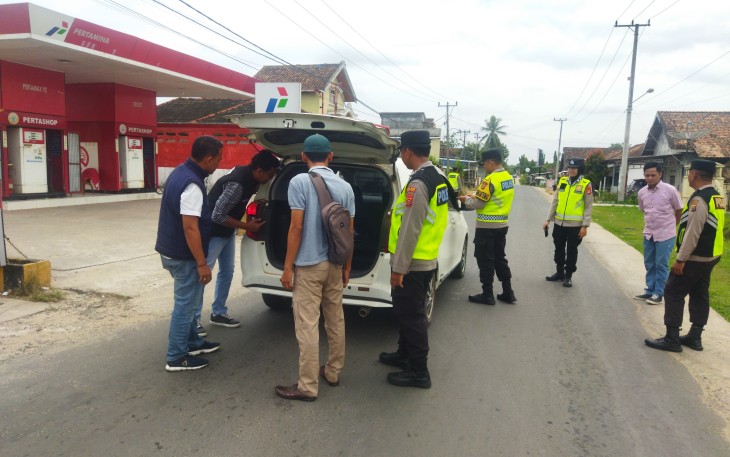 Polsek Belitang III Gelar KRYD di Wilayah Hukum 
