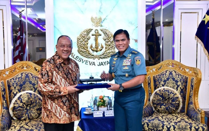 Kasal Terima Audiensi Ketua Umum Koni Pusat