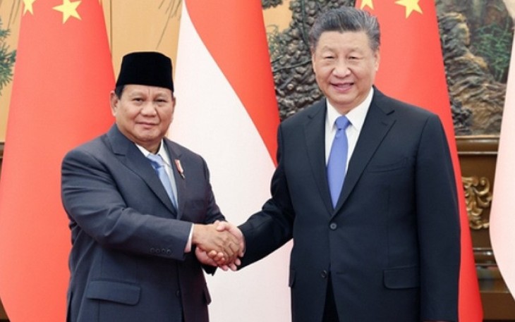 Pertemuan bilateral Prabowo Subianto dengan Presiden Tiongkok Xi Jinping di Beijing, Tiongkok, Senin (1/4)