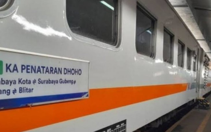 Ilustrasi KA Commuter Line Penataran 