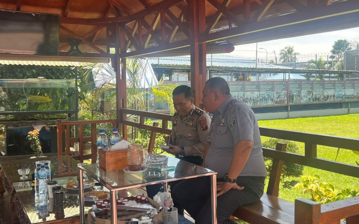 Lapas Binjai Terima Kunjungan Kasi Korwas Dit Binmas Polda Sumut